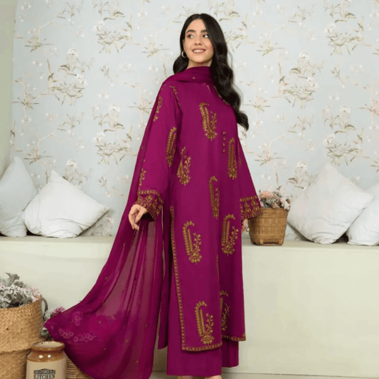 AFREEN EMB 2Pc